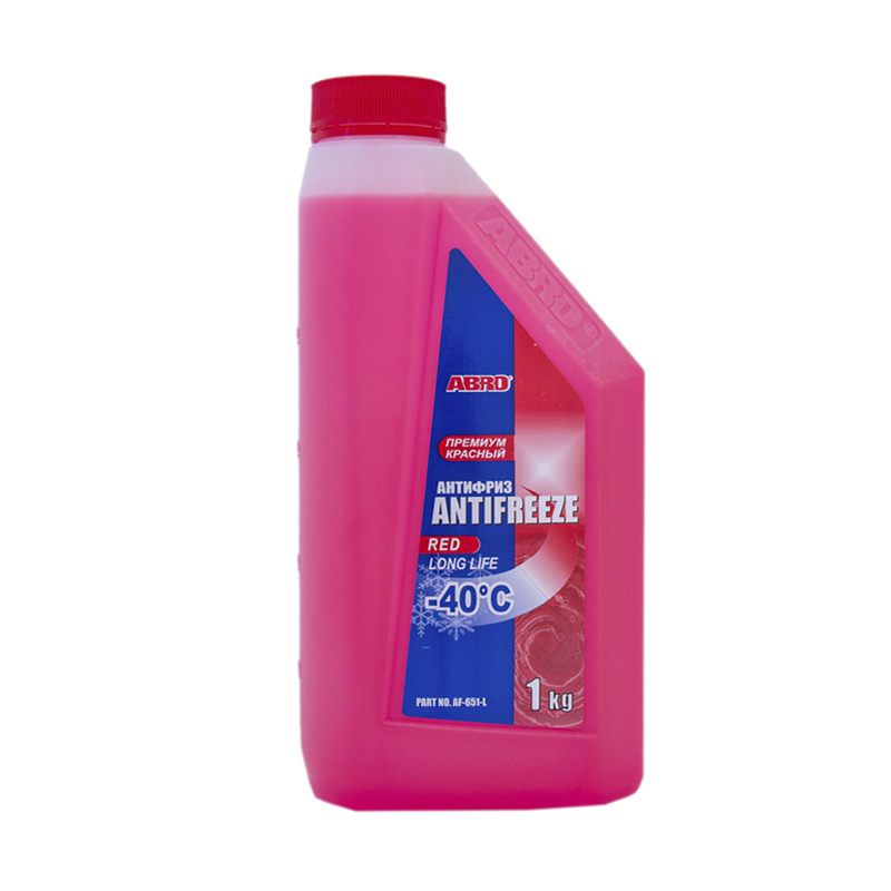 Abro AF651L ABRO Антифриз красный 1 кг AF-651-L.