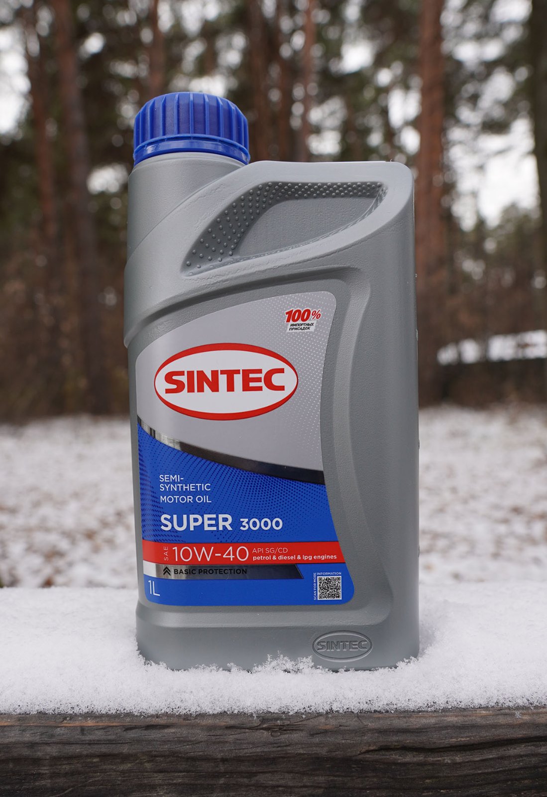 Sintec 600239Масло моторное полусинтетическое Super 3000 10W-40, 1л